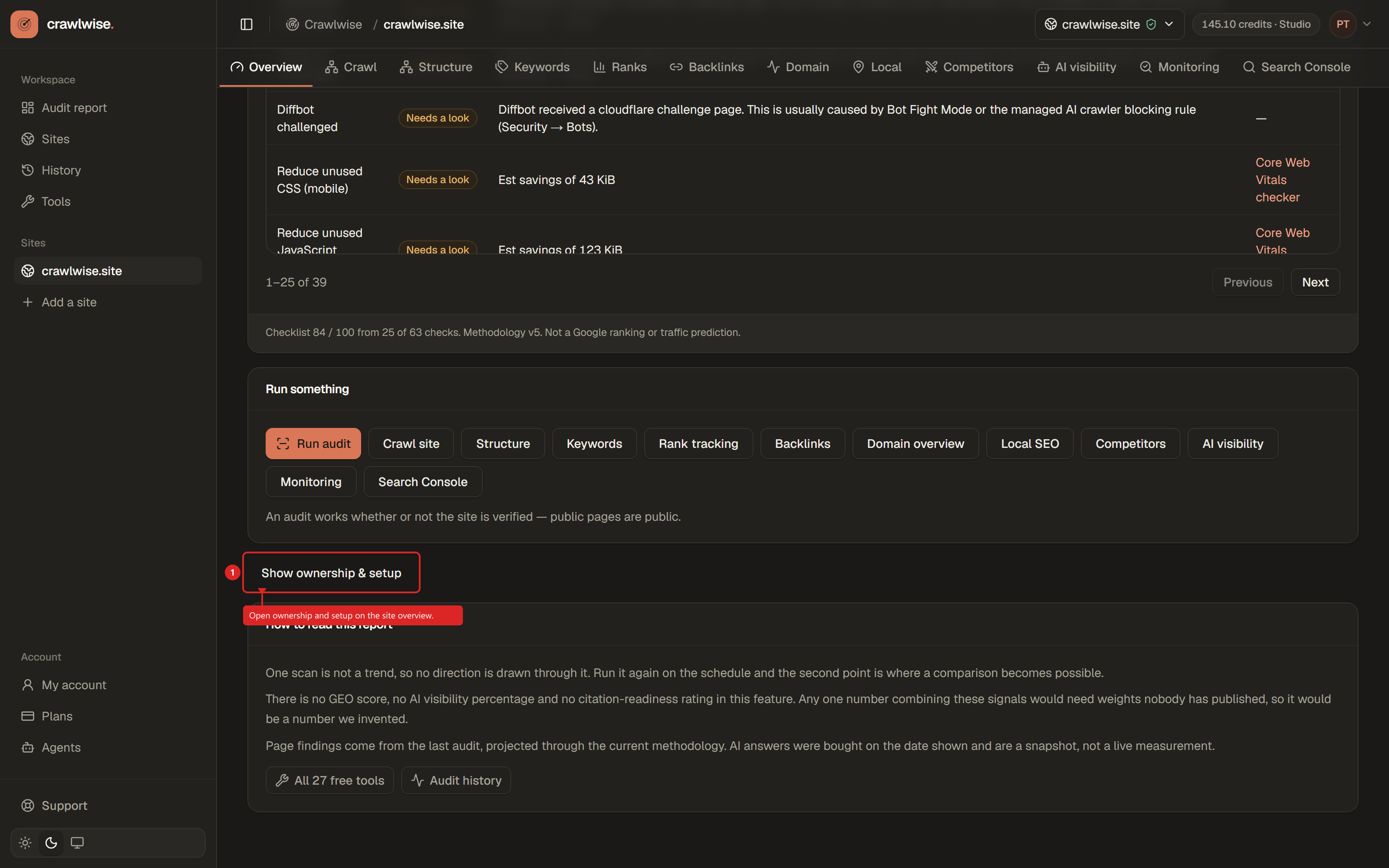 Step 3: Open ownership and setup
